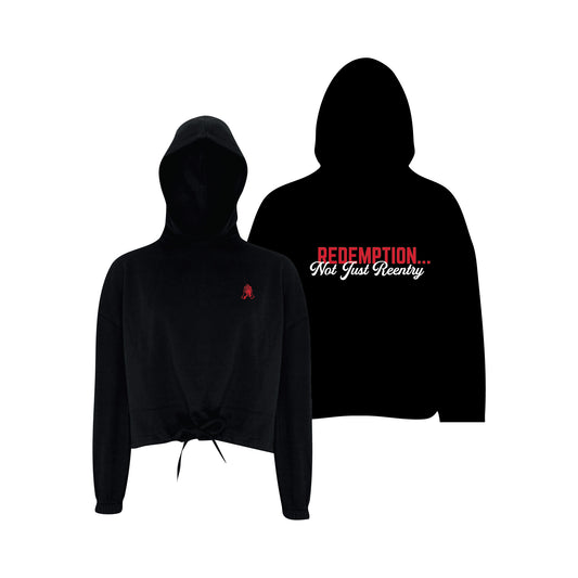 Ladies' Cropped Redemption Hoodie